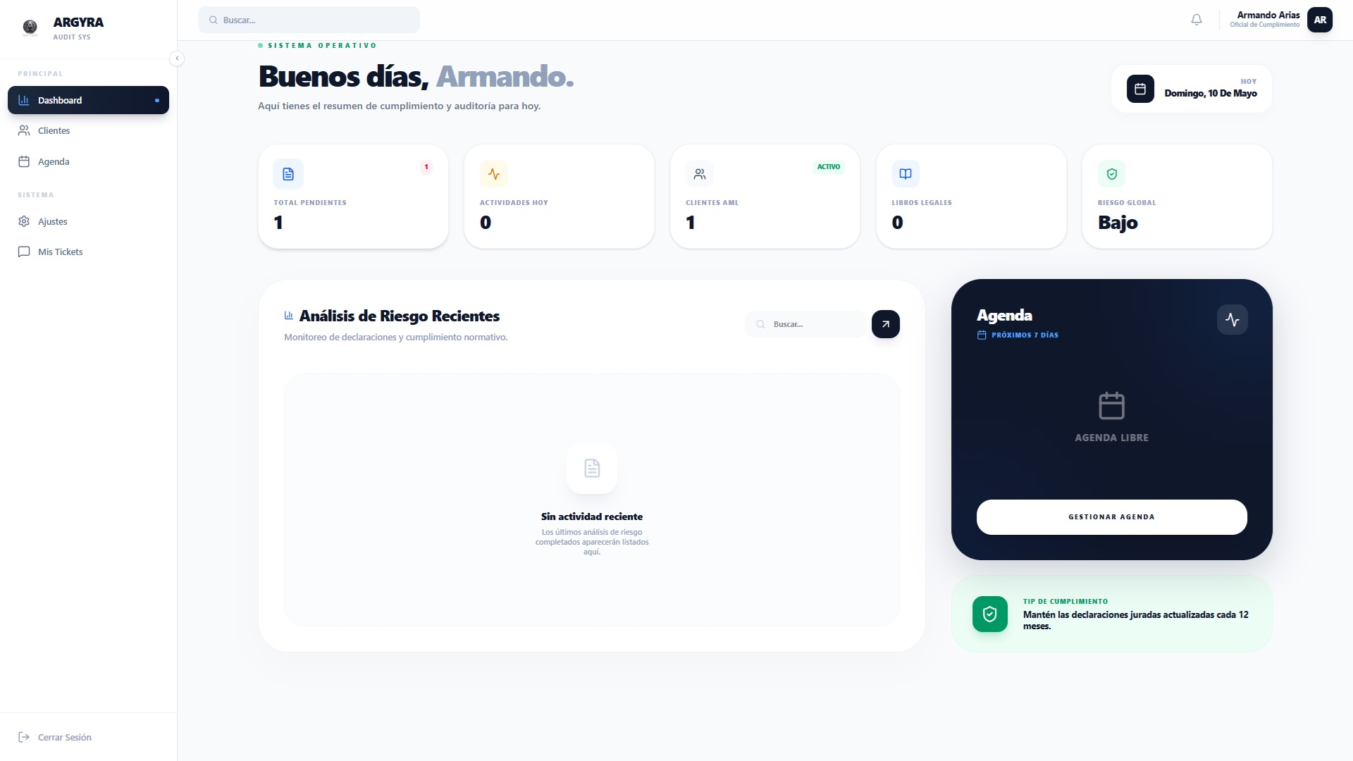 Dashboard Ejecutivo